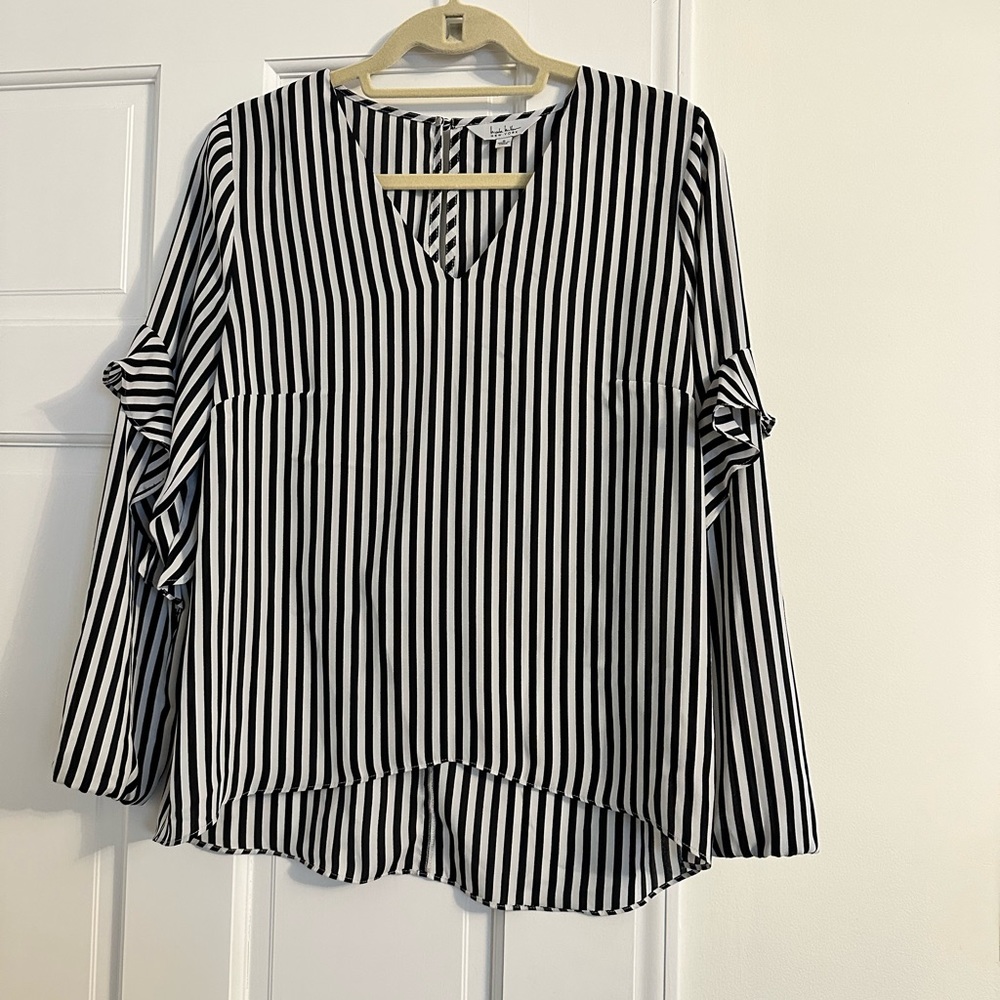 Nicole Miller striped blouse